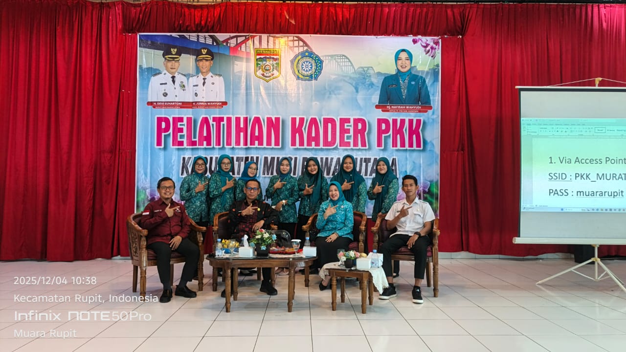 Pelatihan Kader PKK Kabupaten Musi Rawas Utara Tahun 2025